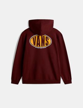 Sudadera VANS Capucha SPRAY ON LOOSE - Bitter Chocolate