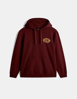 Sudadera VANS Capucha SPRAY ON LOOSE - Bitter Chocolate