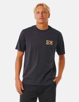 Camiseta RIP CURL TRADITIONS - Washed Black