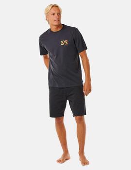 Camiseta RIP CURL TRADITIONS - Washed Black