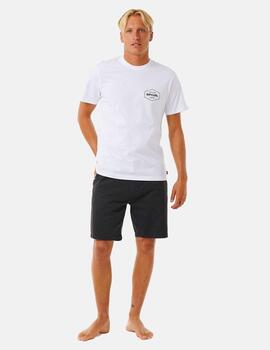 Camiseta RIP CURL STAPLER - White