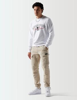 Sudadera 11 DEGREES Crew STREETWEAR - White