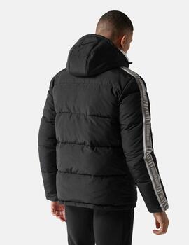 Cazadora 11 DEGREES RETRO TAPED PUFFER - Black