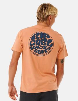 Camiseta RIP CURL WETSUIT ICON - Clay