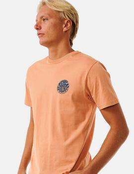 Camiseta RIP CURL WETSUIT ICON - Clay