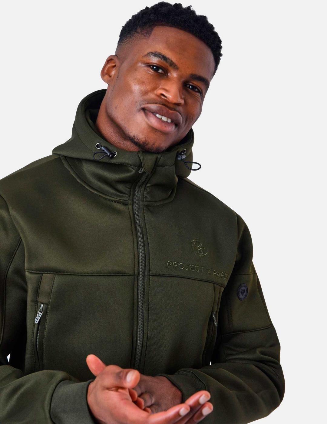 Sudadera Abierta PROJECT X PARIS 2333200 - Khaki