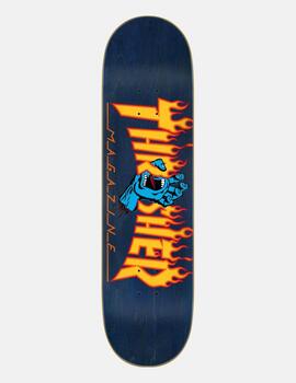 Tabla Skate SANTA CRUZ x THRASHER SCREAMING FLAME LOGO 8.25