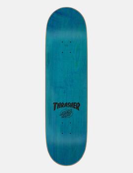 Tabla Skate SANTA CRUZ x THRASHER SCREAMING FLAME LOGO 8.5