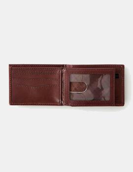 Cartera RIP CURL STACKED RFID SLIM - Tobacco