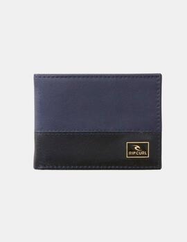 Cartera RIP CURL CORPAWATU ICON PU SLIM - Black/Navy