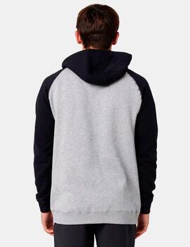 Sudadera Capucha Abierta EMROID - Grey Marle