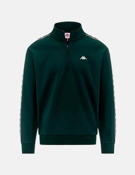 Sudadera KAPPA PULLIOGT - Green Dk/Black Lochness