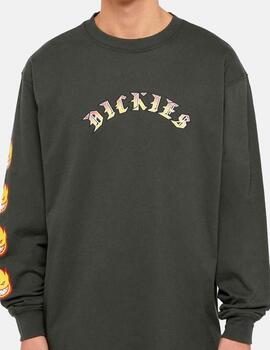 Camiseta ML DICKIES X SPITFIRE - Olive Green