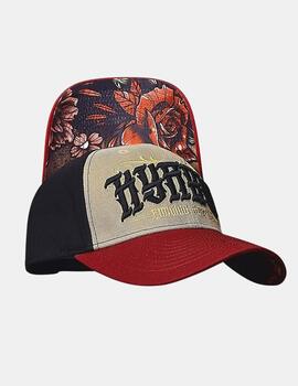 Gorra HYRAW SPRING MOOD TRUCKER - Black/Beige