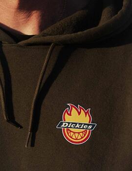 Sudadera Cap. DICKIES X SPITFIRE - Olive Green