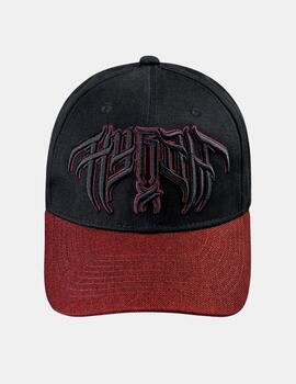 Gorra HYRAW RED LIGHT - Black/Burgundy