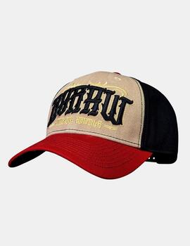 Gorra HYRAW SPRING MOOD TRUCKER - Black/Beige