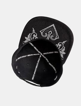 Gorra HYRAW ACE OF SKULL - Black