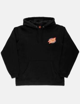 Sudadera Capucha SANTA CRUZ GOAL FLAME - Black