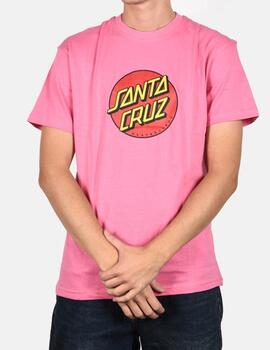 Camiseta SANTA CRUZ CLASSIC DOT - ORCHID PINK