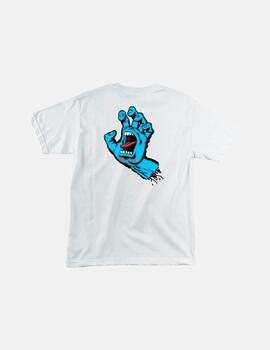 Camiseta SANTA CRUZ SCREAMING HAND - WHITE