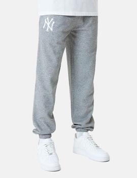 Pantalón NEW ERA MLB ESSENTLS JOGGER NEYYAN - Heather Grey