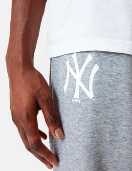 Pantalón NEW ERA MLB ESSENTLS JOGGER NEYYAN - Heather Grey