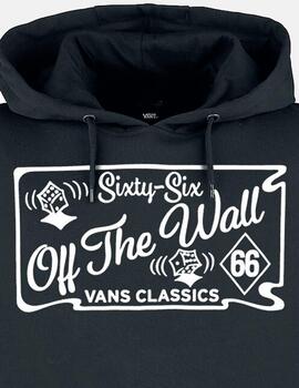 Sudadera Capucha VANS DICED - Black