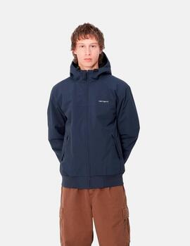 Cazadora CARHARTT HOODED SAIL  - Air Force Blue / White