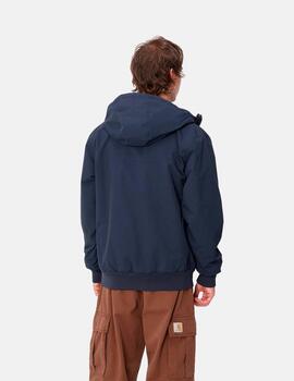 Cazadora CARHARTT HOODED SAIL  - Air Force Blue / White