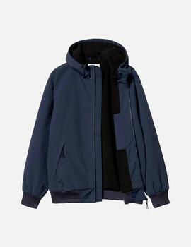 Cazadora CARHARTT HOODED SAIL  - Air Force Blue / White