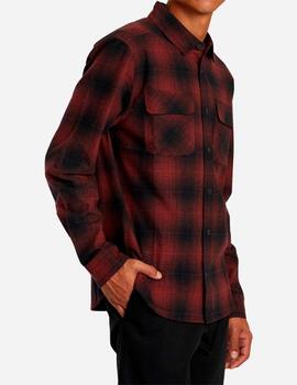 Camisa RVCA DAYSHIFT FLANL - Red Earth