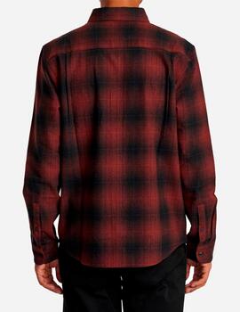 Camisa RVCA DAYSHIFT FLANL - Red Earth