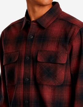 Camisa RVCA DAYSHIFT FLANL - Red Earth