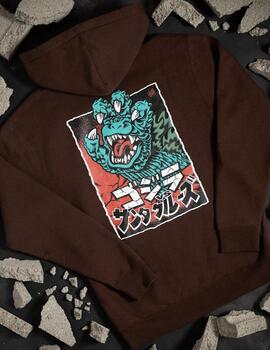 Sud. Cap. SANTA CRUZ X GODZILLA HAND - Brown