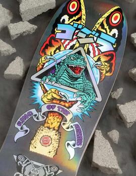 Tabla Skate SANTA CRUZ X GODZILLA MOTHRA NATAS