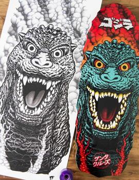 Tabla Skate SANTA CRUZ X GODZILLA DESTROYER