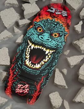 Tabla Skate SANTA CRUZ X GODZILLA DESTROYER