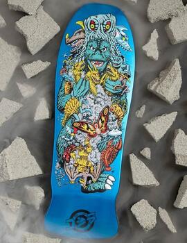 Tabla Skate SANTA CRUZ X GODZILLA KAIJU ROSKOPP