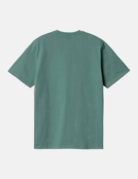 Camiseta CARHARTT POCKET - Silver Pine