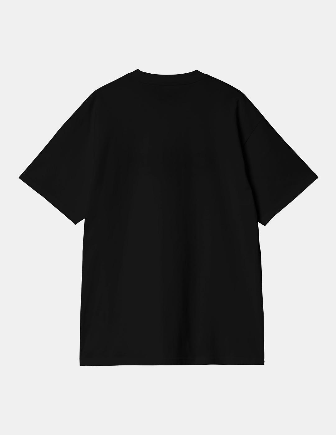 Camiseta CARHARTT LABEL SCRIPT - Black