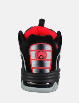 Zapatillas OSIRIS D3 2001 - Black/Lt. Grey/Red