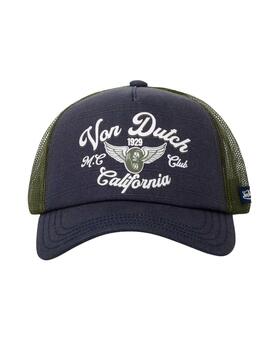 Gorra VON DUTCH CREW11 - Blue/Green