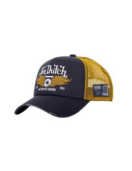 Gorra VON DUTCH CREW14 - Blue/Yellow