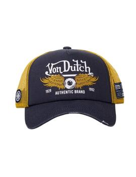 Gorra VON DUTCH CREW14 - Blue/Yellow