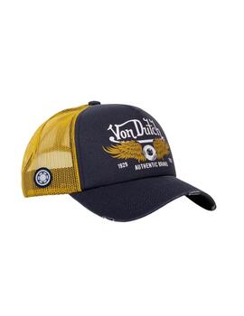 Gorra VON DUTCH CREW14 - Blue/Yellow