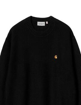 Jersey CARHARTT CHANE - Black / Gold