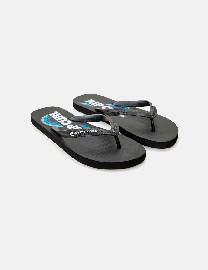 Chanclas RIP CUL SURF REVIVAL LOGO - Black/Grey/Bl