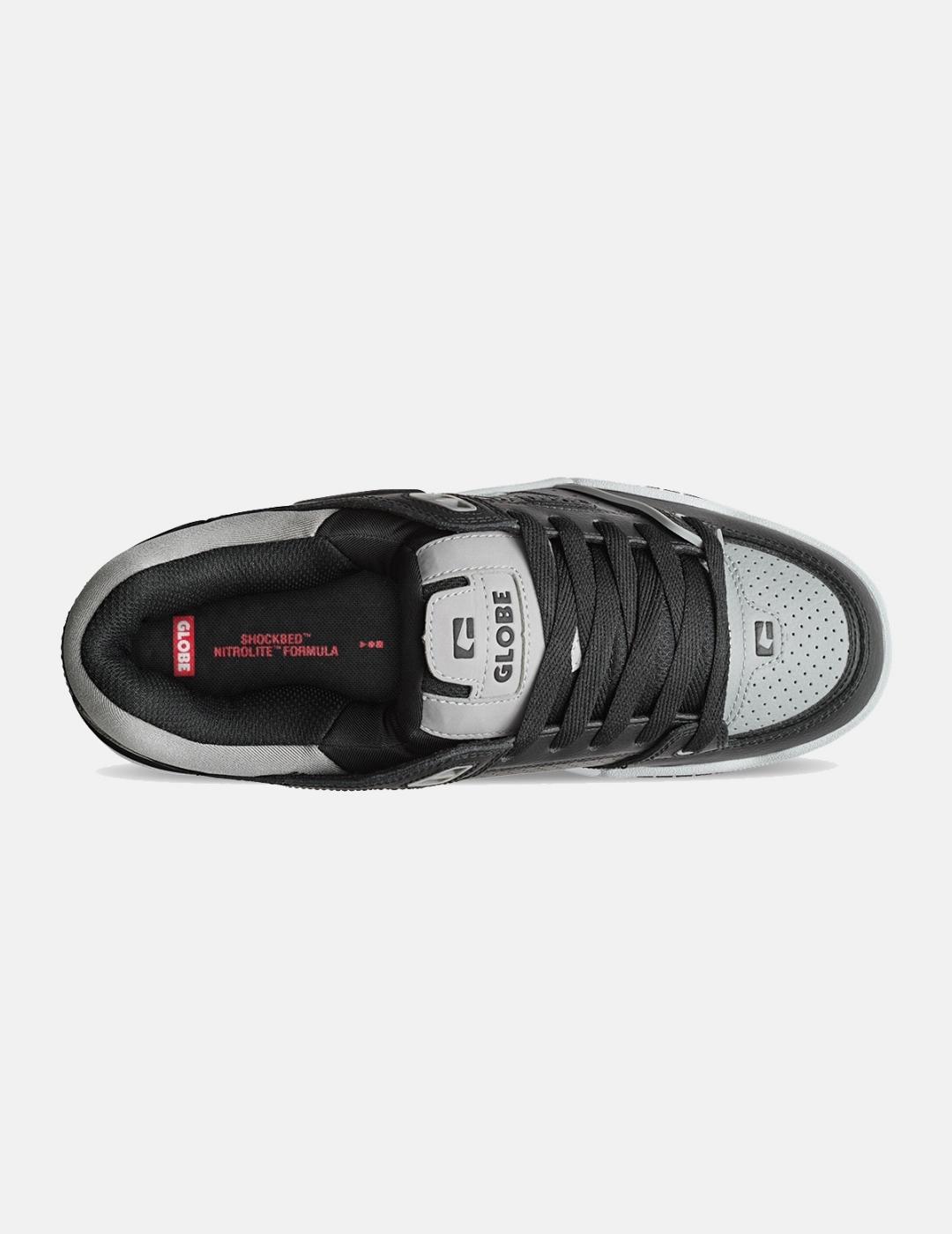 Zapatillas GLOBE FUSION - Black/Steel/White