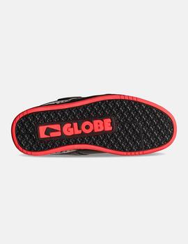 Zapatillas GLOBE FUSION - Black/Red